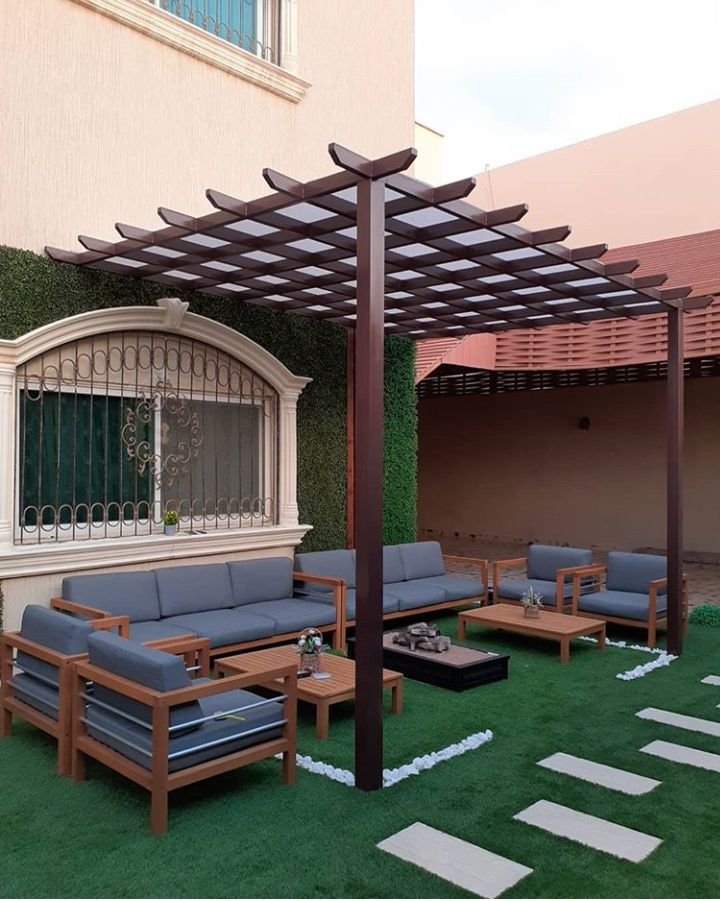 تصميم برجولات حدائق بجدة1