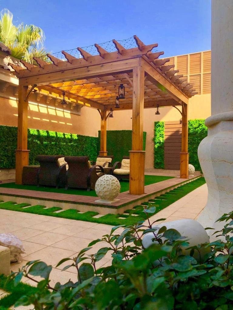 تصميم برجولات حدائق بجدة2