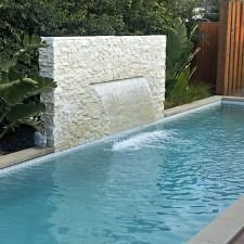 تصميم شلالات حمام السباحة2