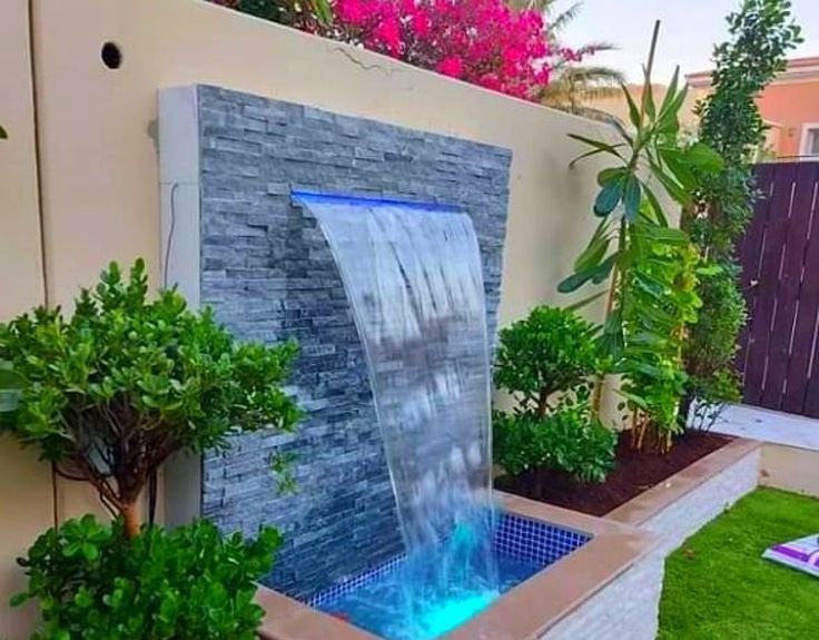 تصميم شلالات ونوافير 1