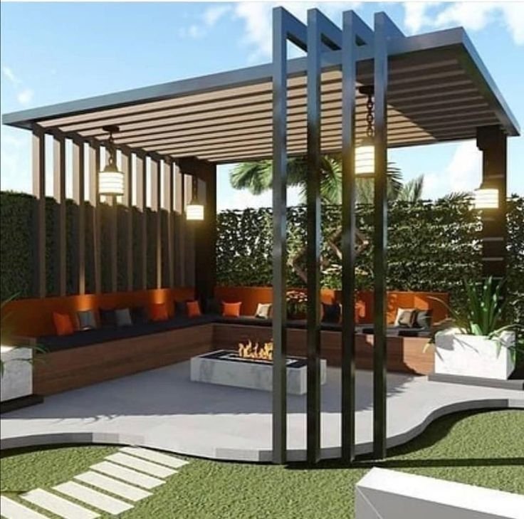 مظلات حدائق جدة