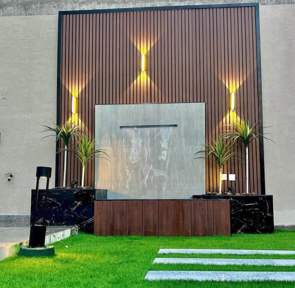 تنسيق حدائق بيشة