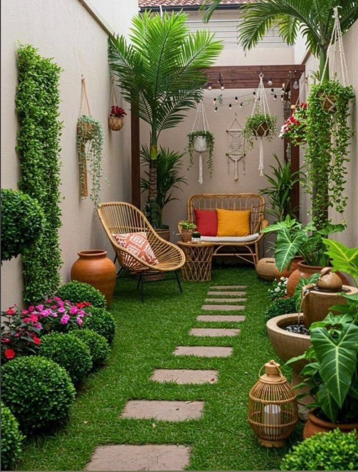 تزيين حوش المنزل بجدة 5 تزيين حوش المنزل بجدة5