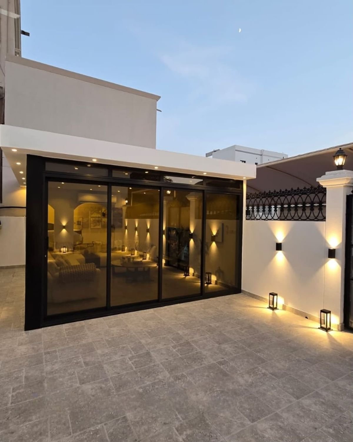 مجلس زجاج بجدة 10 مجلس خارجي قزاز بجدة