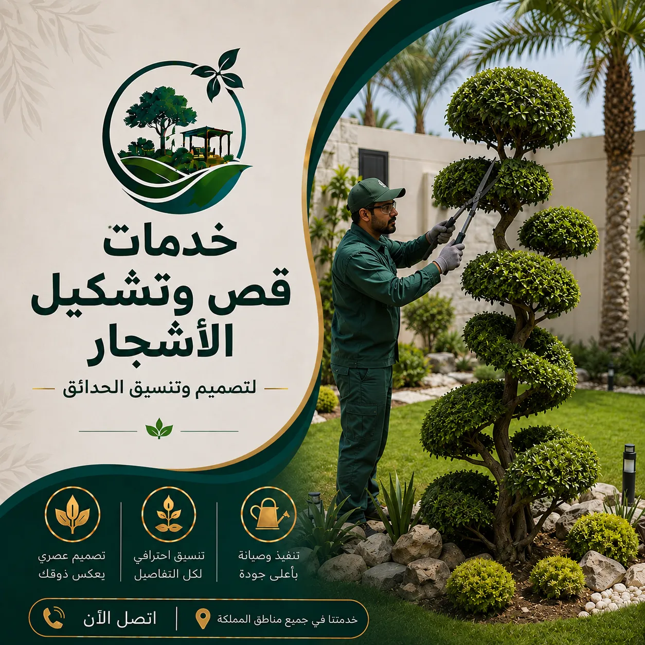 قص اشجار بجدة