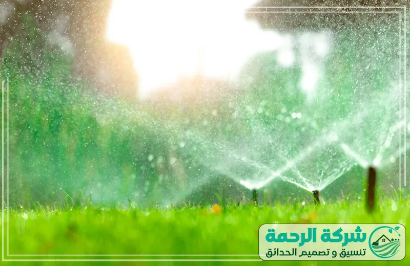 صيانة شبكات الري بجدة 0559460943 الرحمة تمت صيانة شبكات الري في الحديقة بأفضل جودة لضمان توزيع الماء بكفاءة وحماية النباتات.