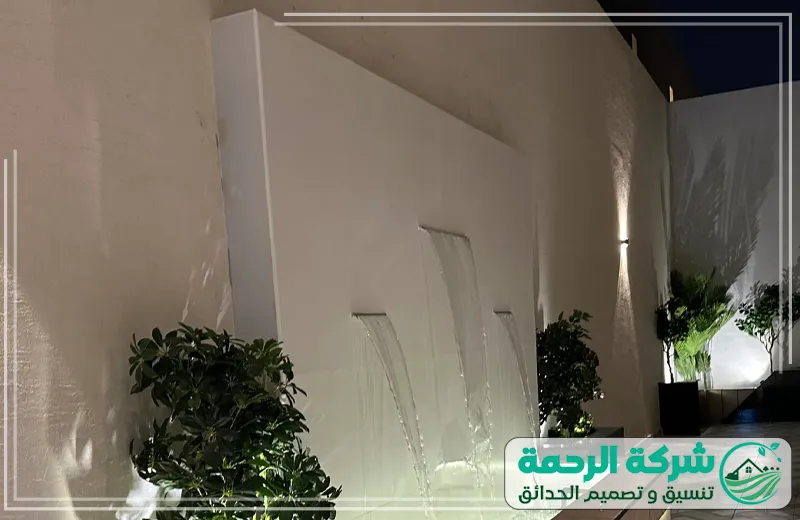 شركة تصميم شلالات بجدة