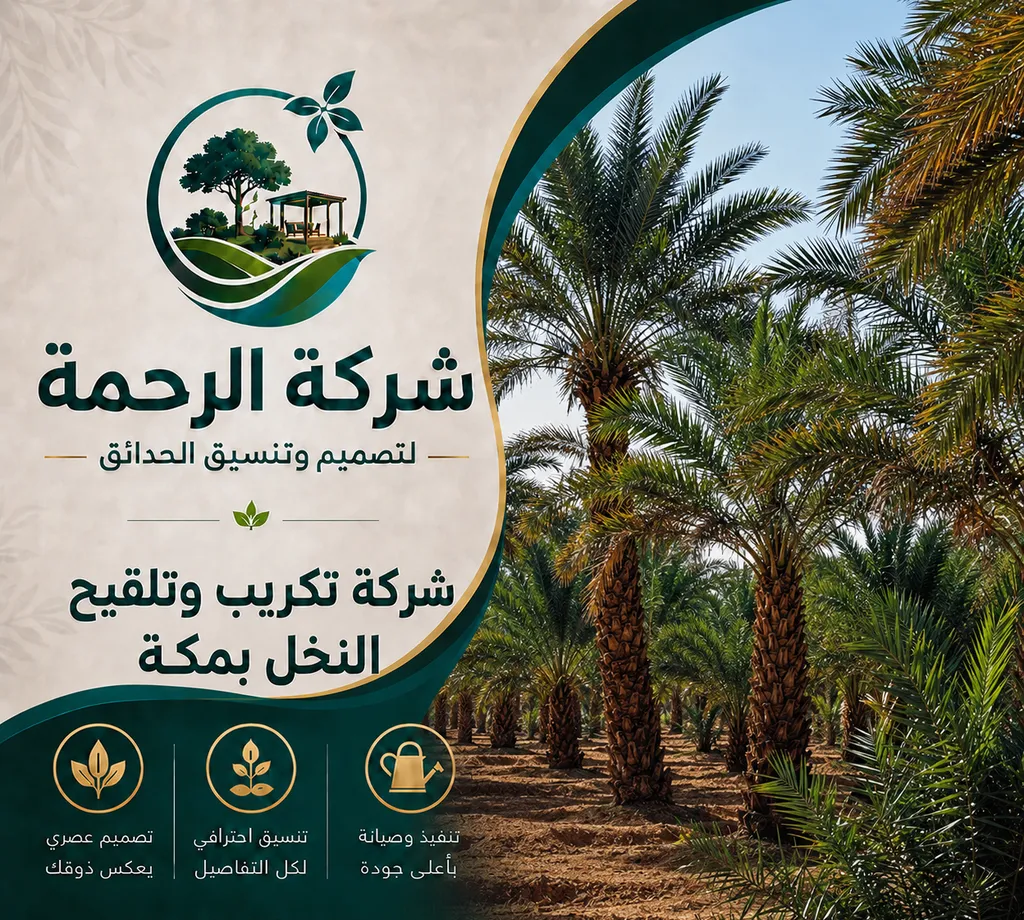 شركة تكريب وتلقيح النخل بمكة
