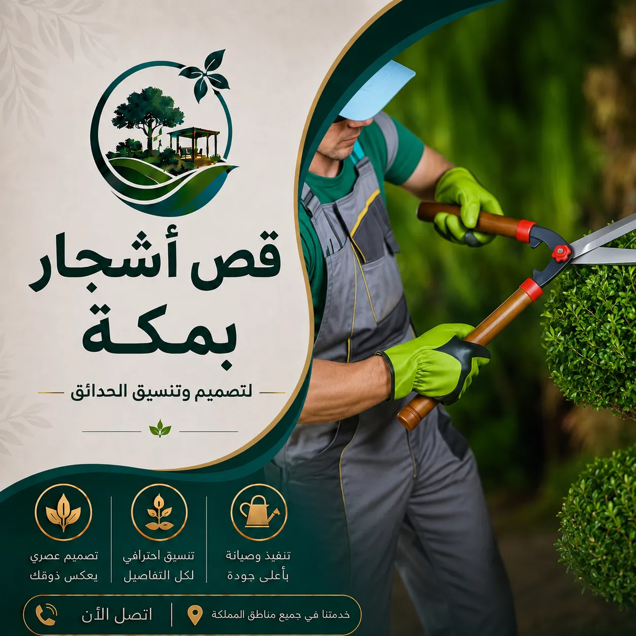 قص اشجار بمكة