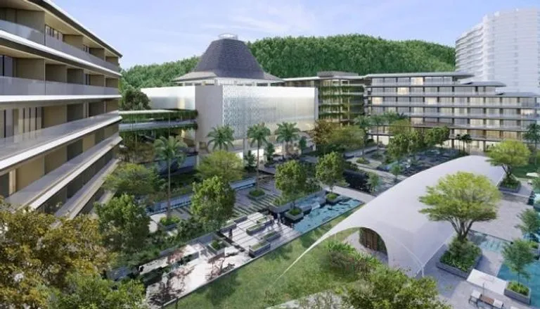 تصميم منتجعات سياحية | تخطيط وتنفيذ منتجعات فاخرة ولاند سكيب احترافي